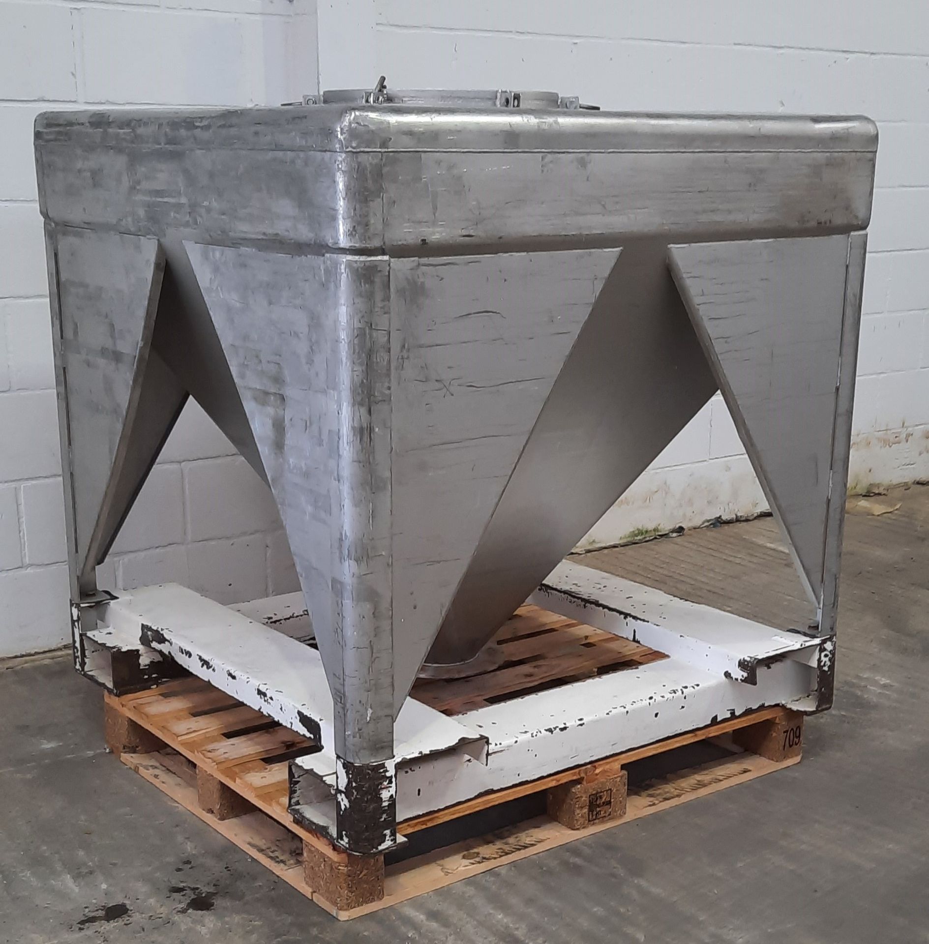 Conical Metal Storage Vessel - Image 2 of 5