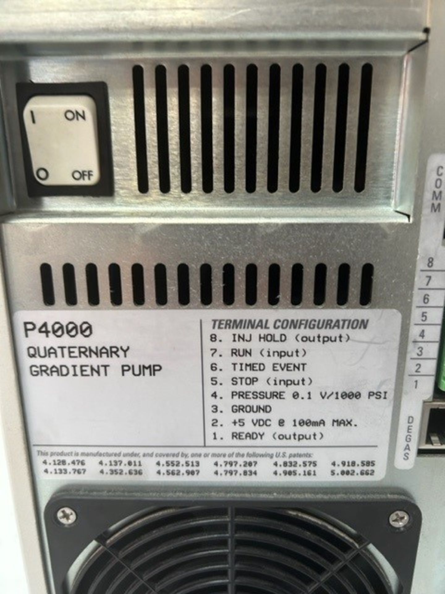 Quaternary Gradient Pump P4000 - Image 7 of 7