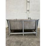 400 Litre Square Product Storage Container