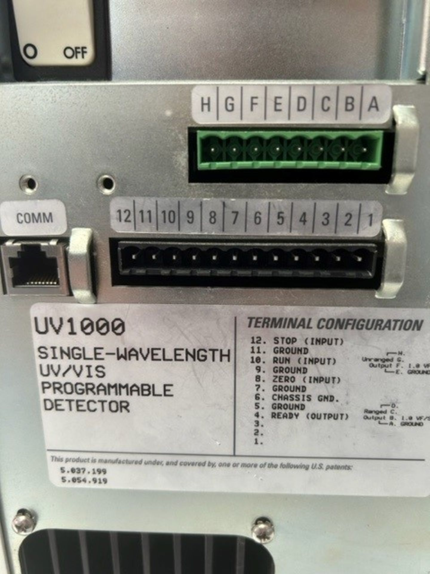 Single Wavelength UV VIS Programmable Detector UV1000 - Image 6 of 6