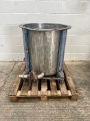 100L Stainless Steel Storage Vessel