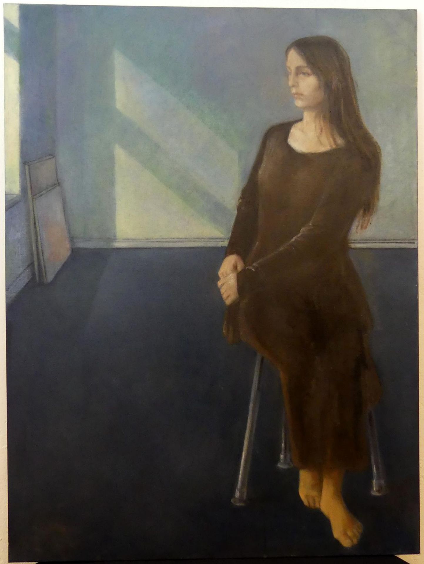 LUDOLF LENDERS, geb. SCHMITZ (1927 Breslau-2014 Köln), "Sitzende Dame",