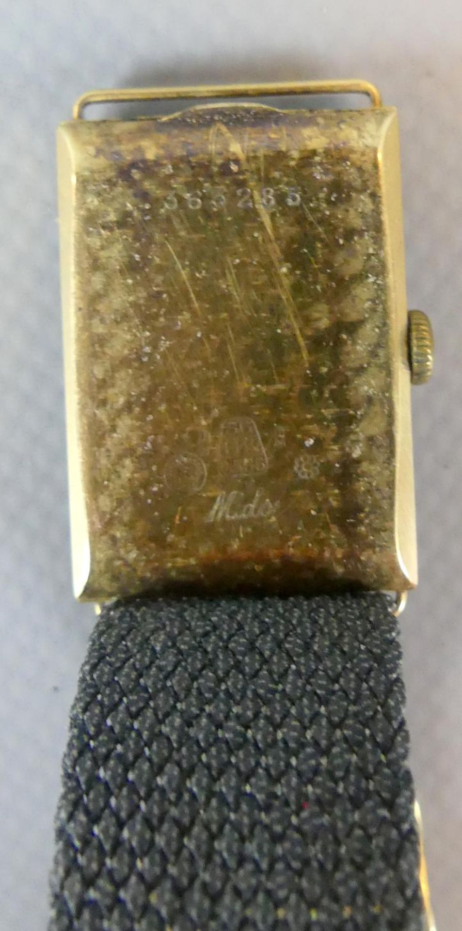 Mido Damenarmbanduhr, 585er Gold Gehäuse , starke Gebrauchsspuren - Image 3 of 3