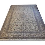 Teppich, Nain, Wolle mit Seide, ca. 205 x 290 cm
