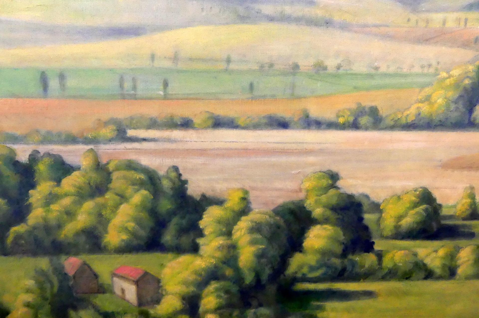 LUDOLF LENDERS, geb. SCHMITZ (1927 Breslau-2014 Köln), "Landschaft", - Bild 3 aus 3