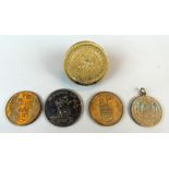 Konvolut von 4 Münzen, Köln, u.a. von den Kampfspielen 1926,