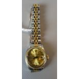 ROLEX, Damenuhr, Oyster, Perpetual, Date, Stainless Steel,