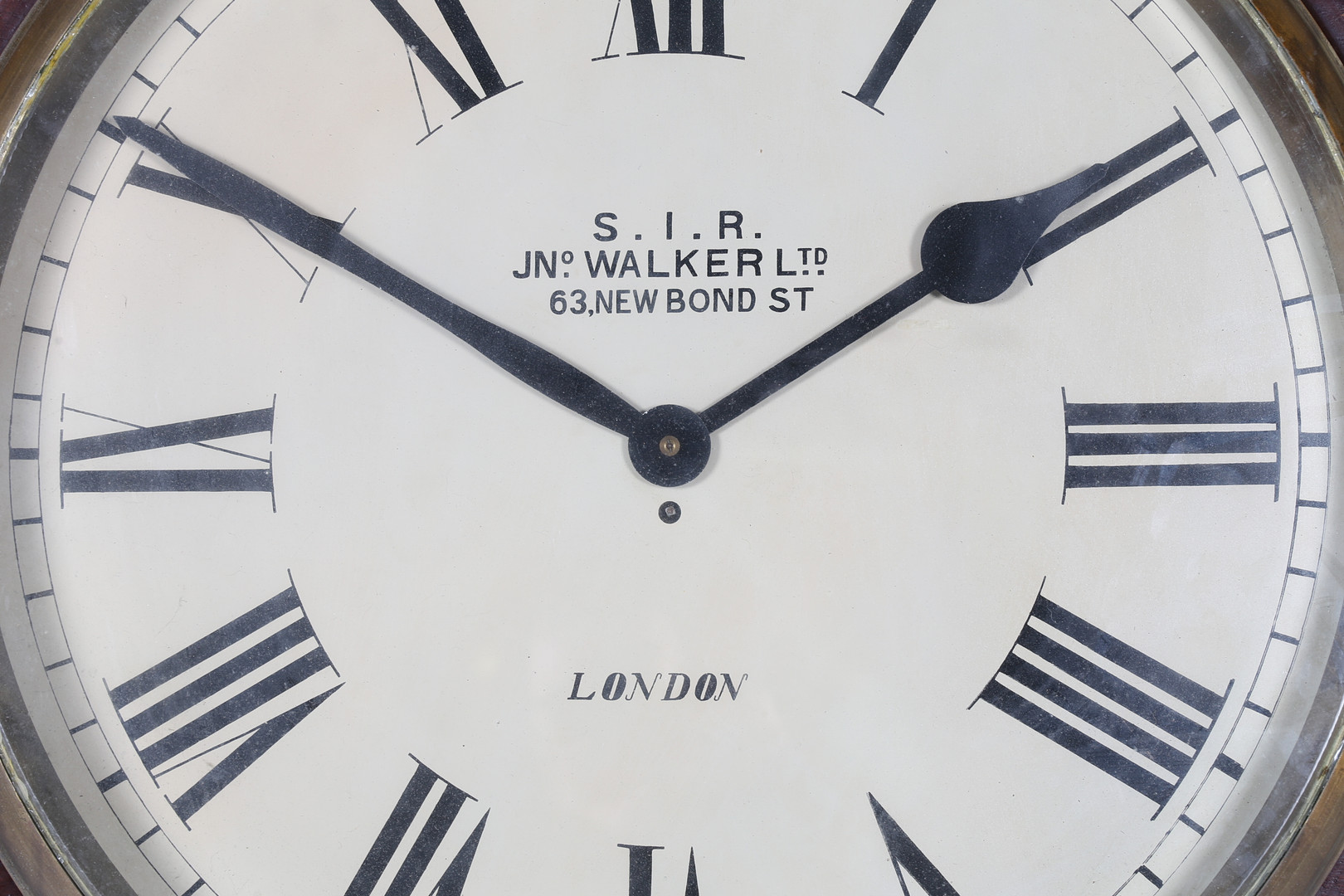 A SUBSTANTIAL 20TH CENTURY DIAL CLOCK. - Image 2 of 3