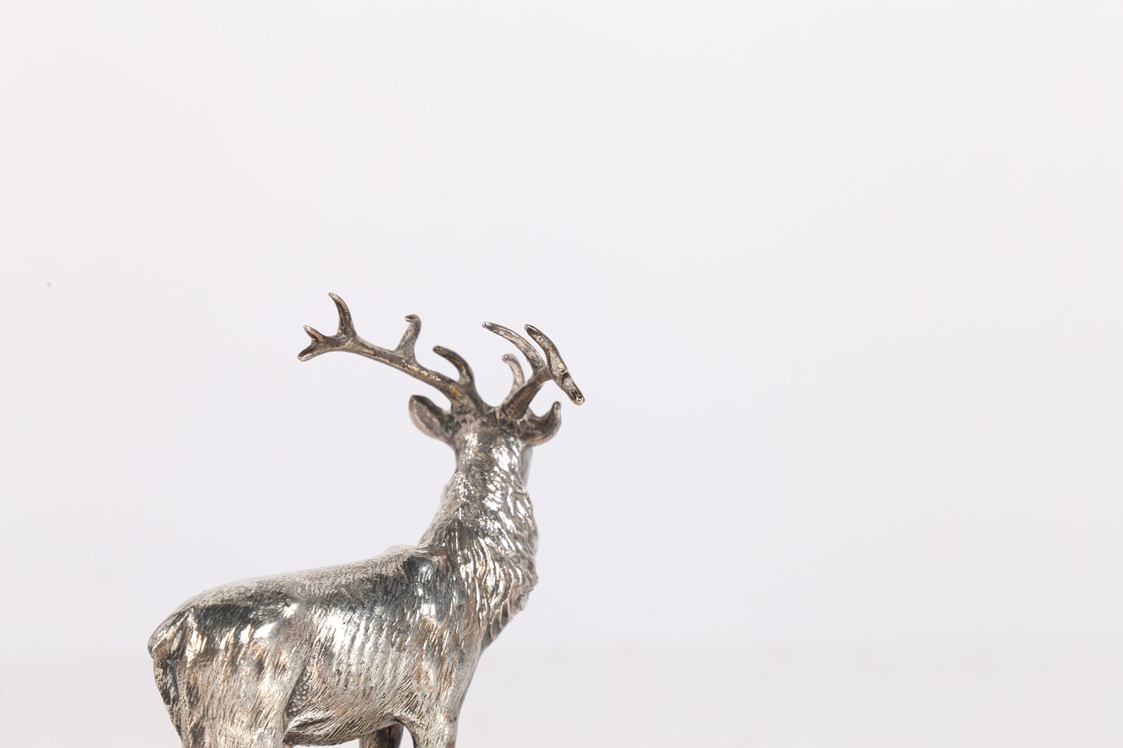 A 19TH CENTURY 'WMF' SILVER PLATED MODEL OF A STAG. - Image 6 of 8