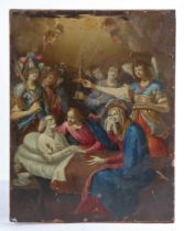 ITALIAN SCHOOL (17TH/18TH CENTURY) THE DEATH OF ST JOSEPH.