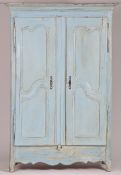 A 19TH CENTURY FRENCH ARMOIRE.