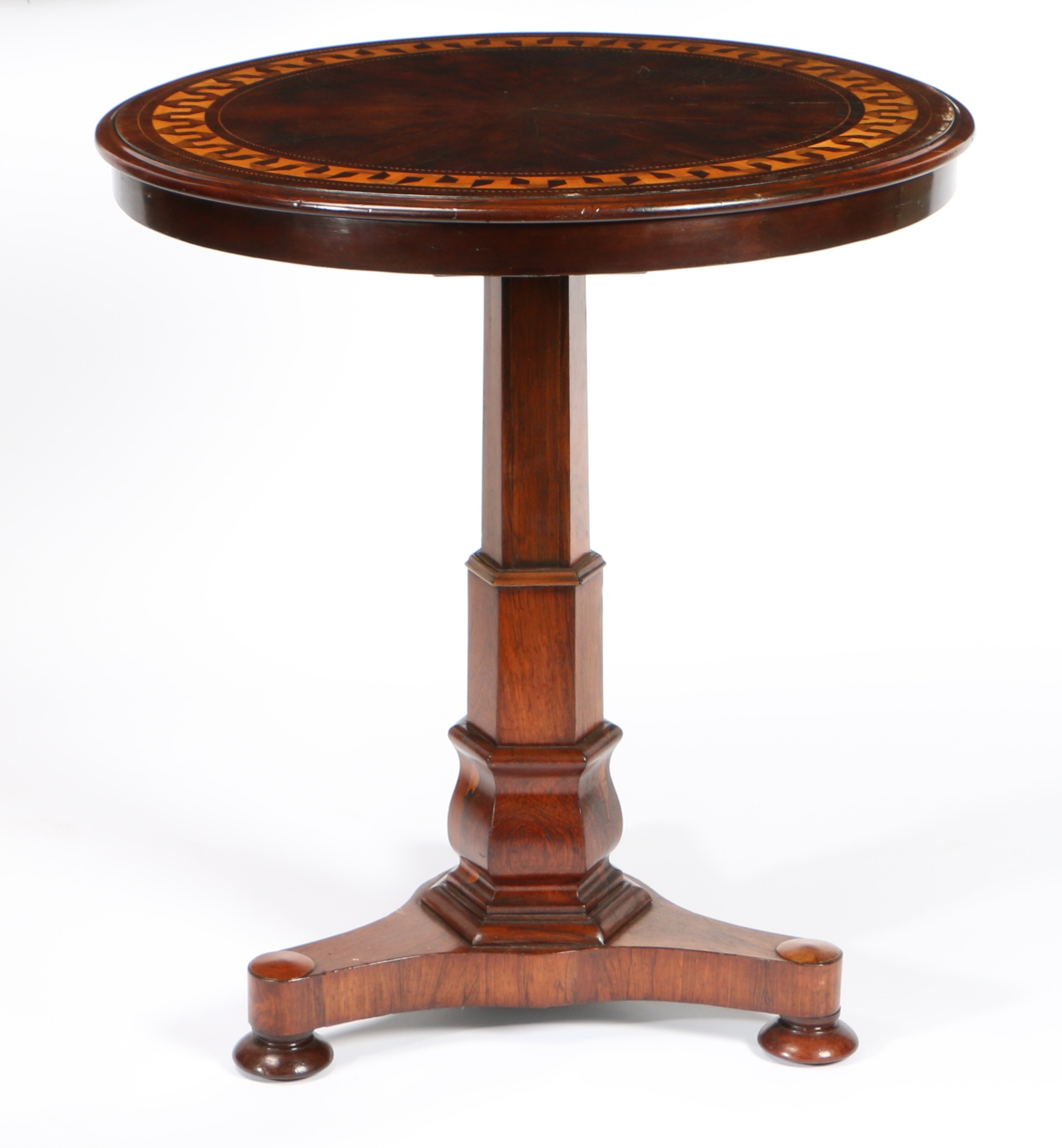 A 19TH CENTURY OCCASIONAL TABLE, IN THE MANNER OF GEORGE BULLOCK. - Image 2 of 2