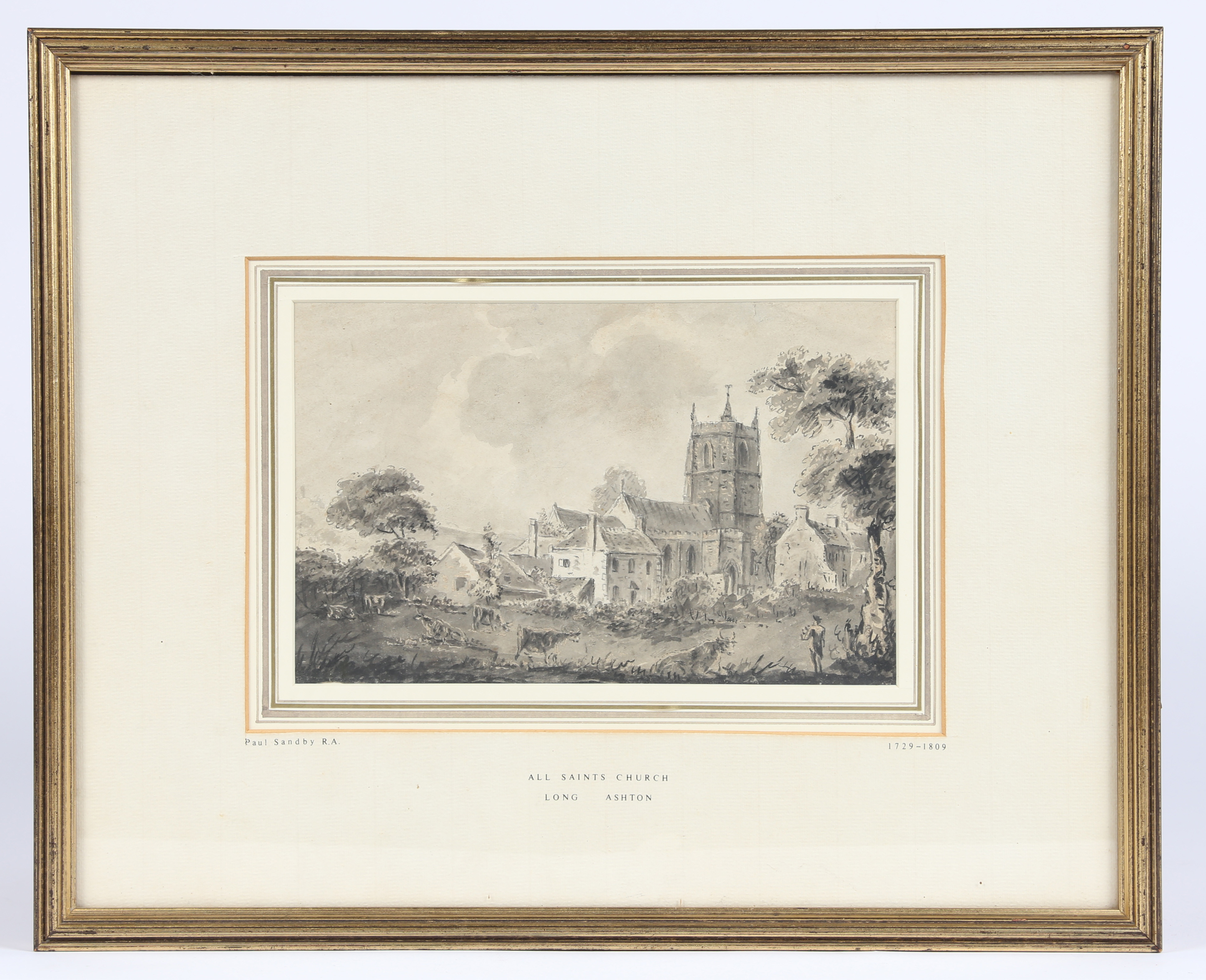 ATTRIBUTED TO PAUL SANDBY, R.A (BRITISH, 1729-1809).