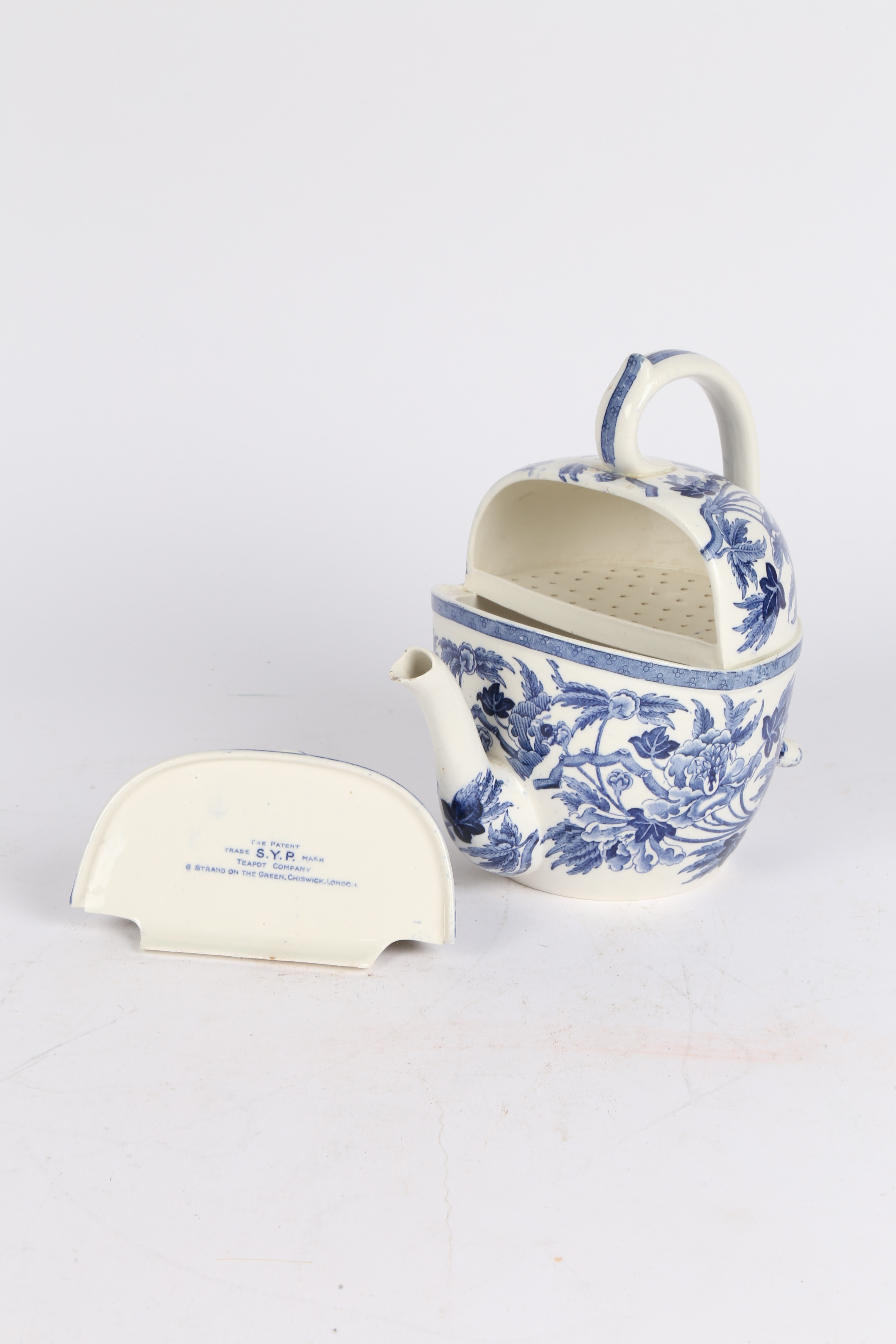 AN UNUSUAL SYP TEAPOT. - Image 8 of 10