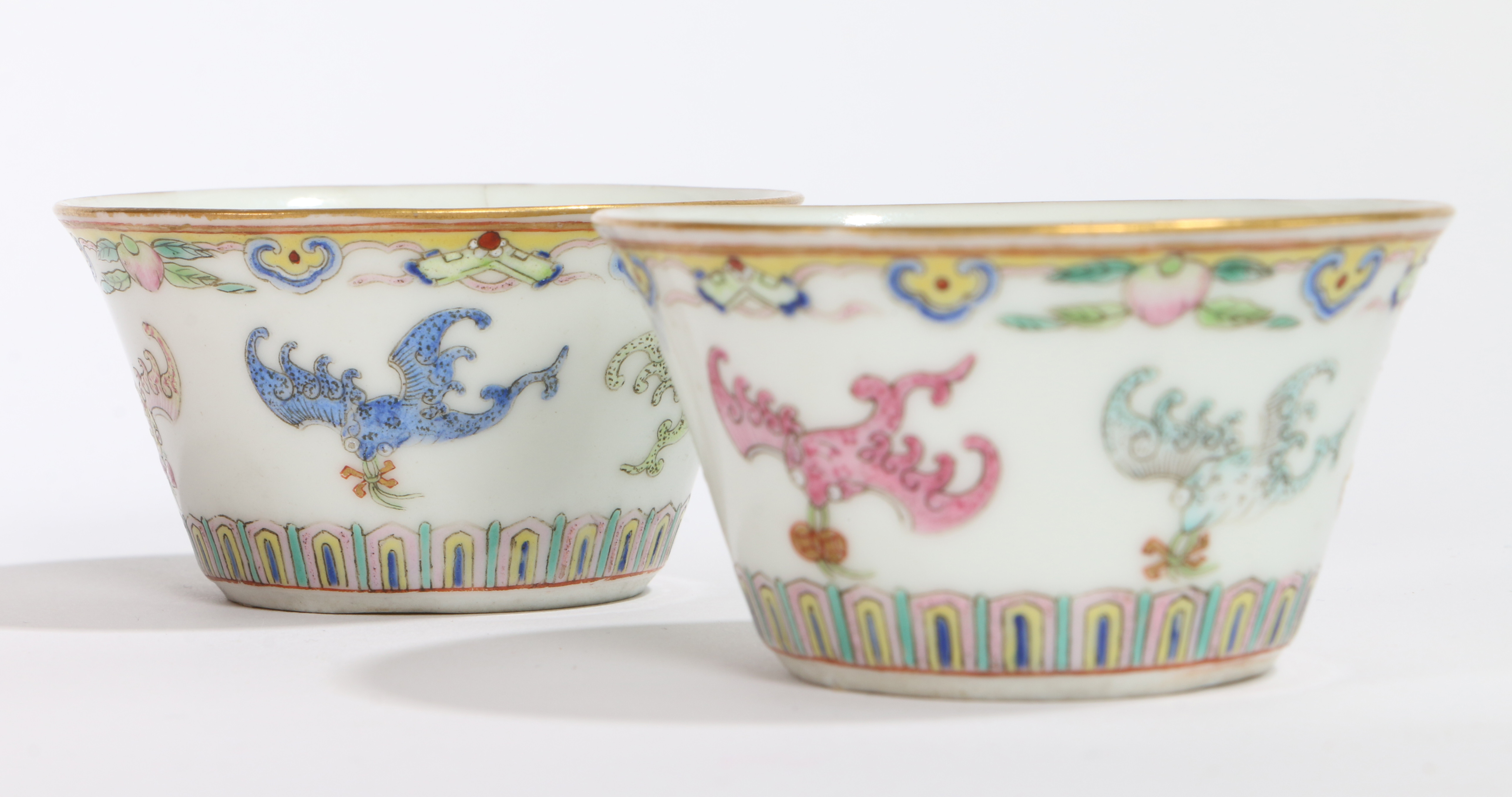 A PAIR OF CHINESE PORCELAIN BOWLS, GUANGXU PERIOD. - Image 2 of 4