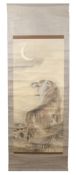 A JAPANESE KAKEJIKU TIGER SCROLL.