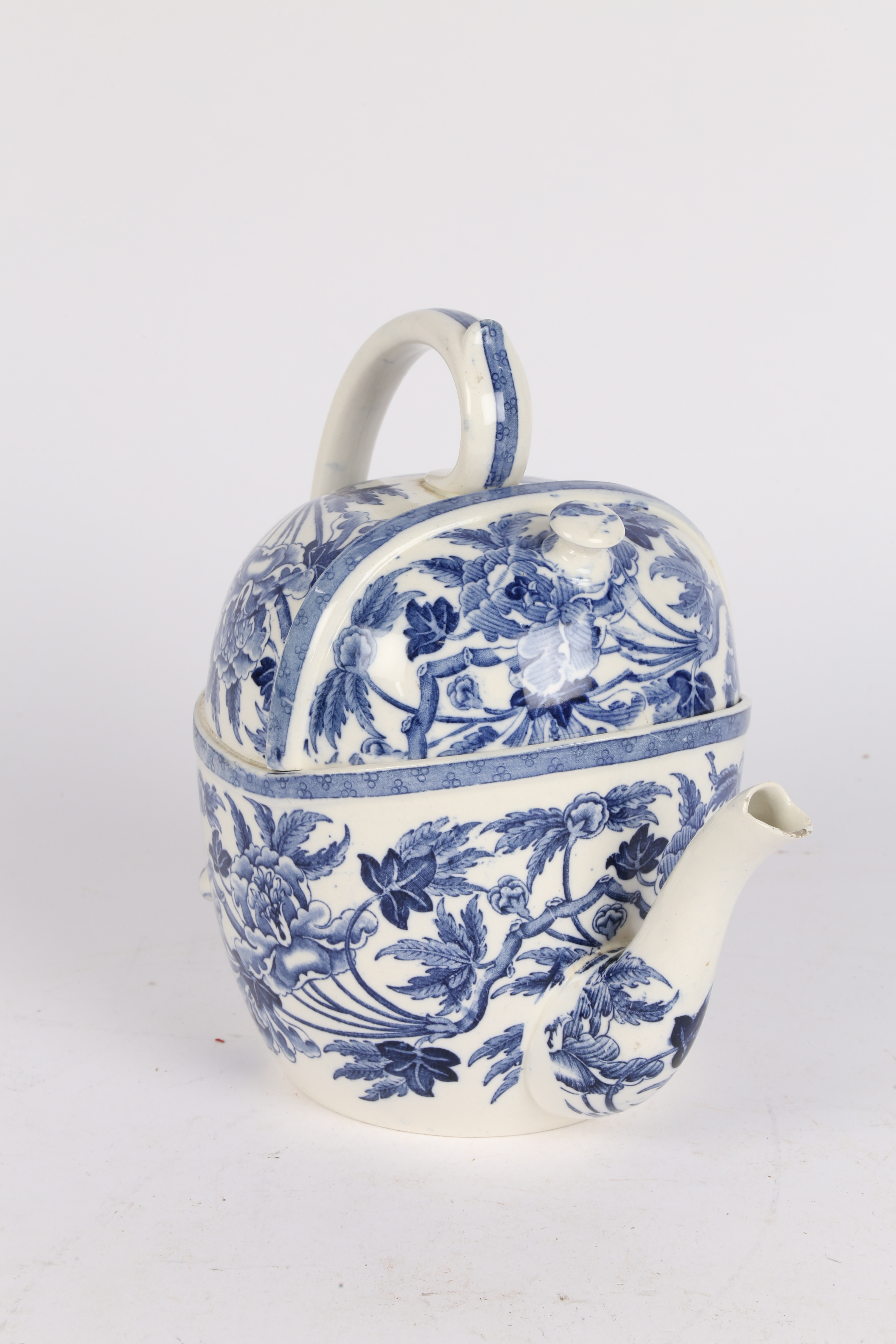AN UNUSUAL SYP TEAPOT. - Image 7 of 10