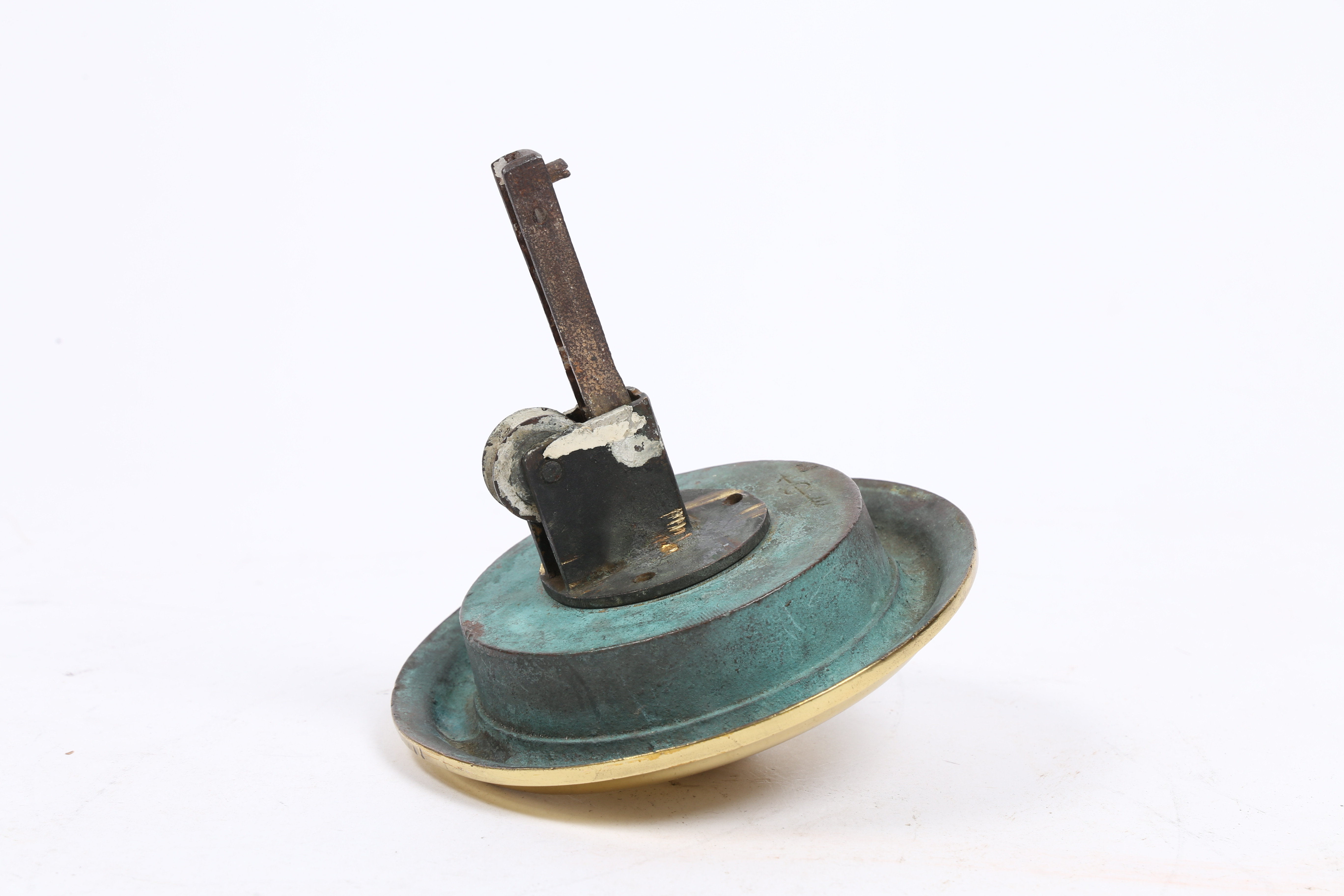 A LARGE 19TH CENTURY CIRCULAR BELL PULL. - Image 2 of 5