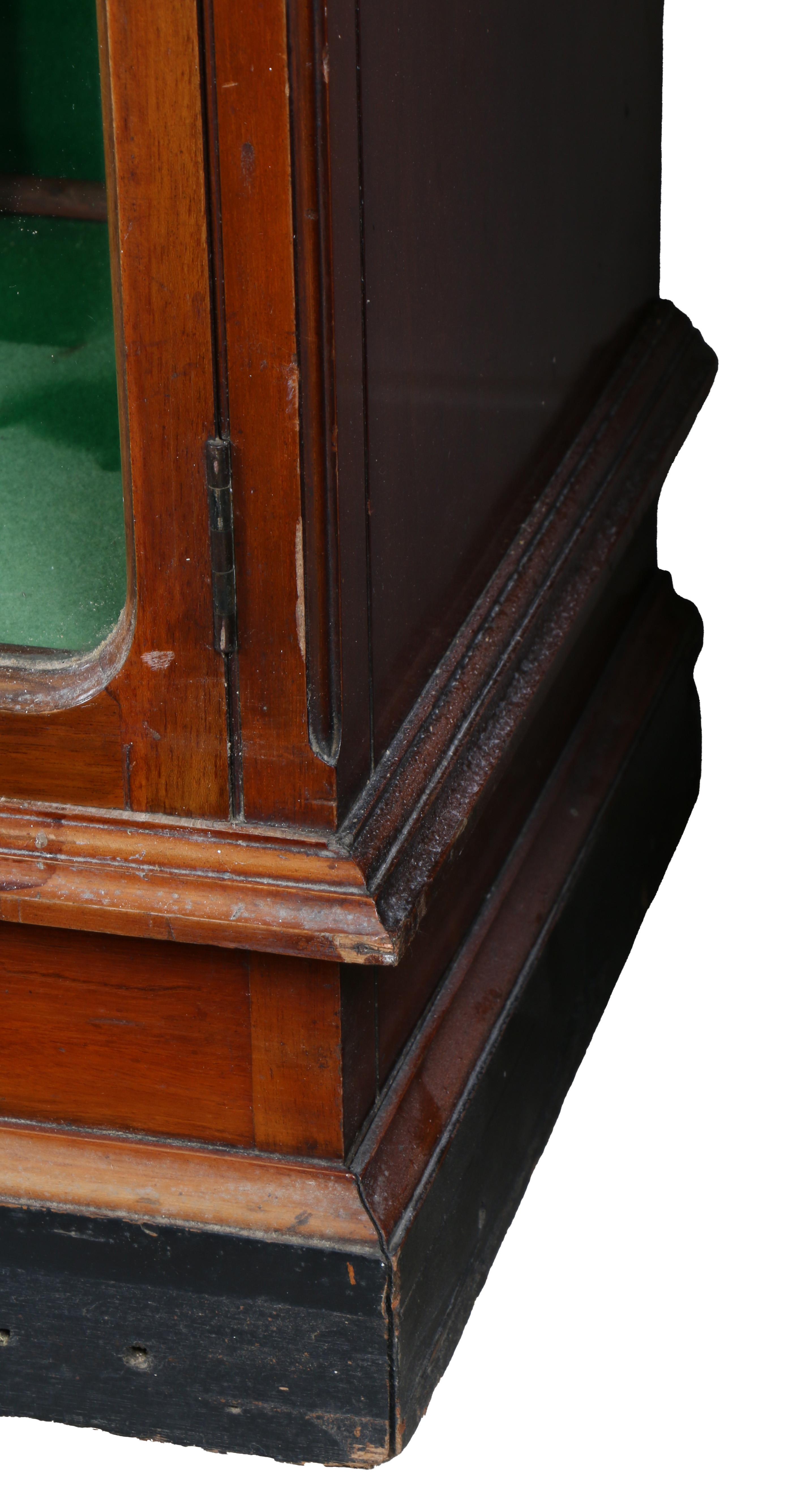 A VICTORIAN MAHOGANY SHOP DISPLAY CABINET. - Image 2 of 6