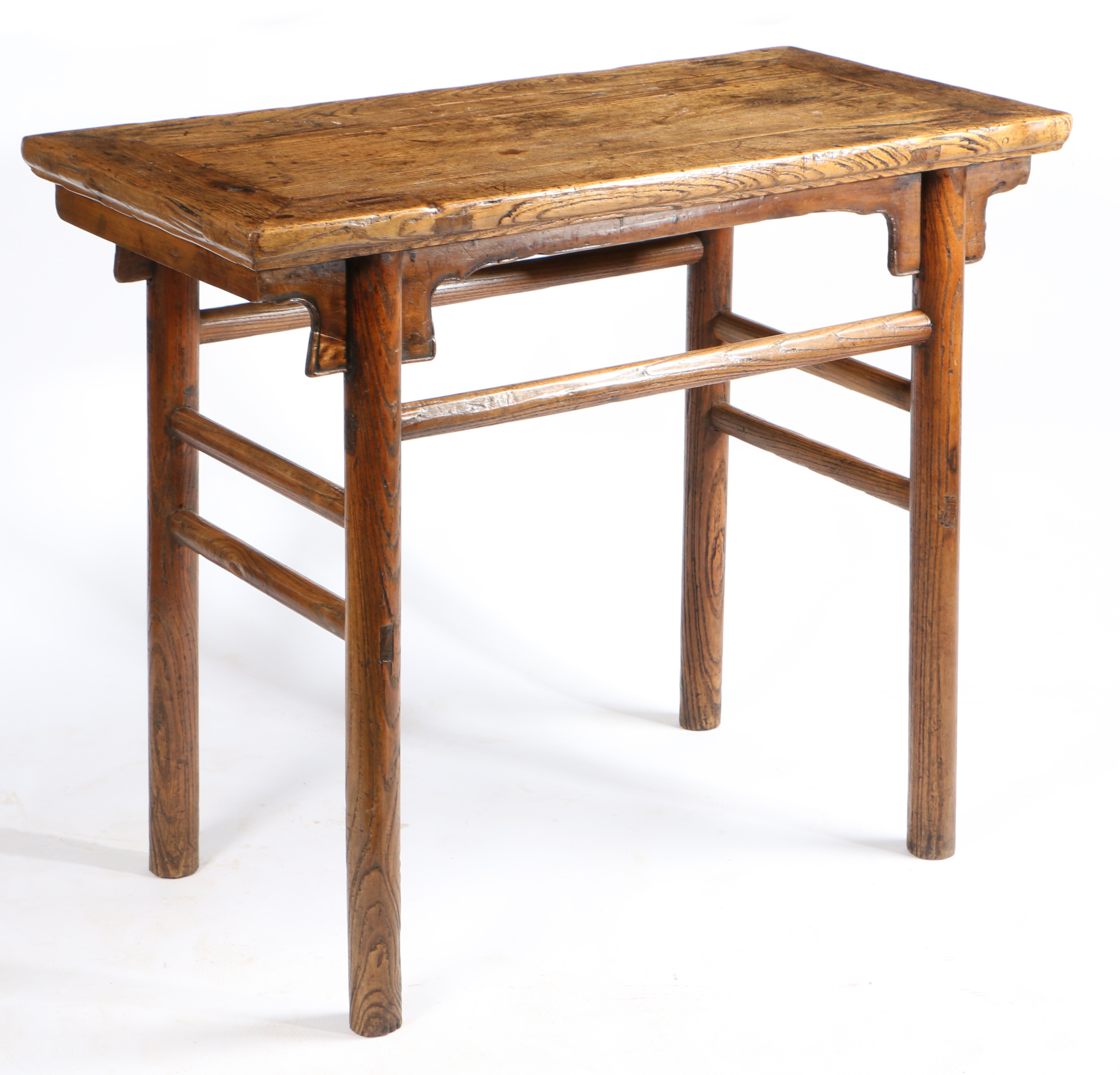 A CHINESE QING DYNASTY ELM ALTAR TABLE. - Image 2 of 2