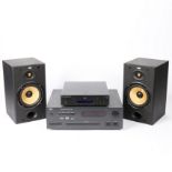 A NAD T760 SURROUND SOUND RECEIVER, A CAMBRIDGE AUDIO CD30 CD PLAYER, A PAIR OF B&W DM601 SPEAKERS (