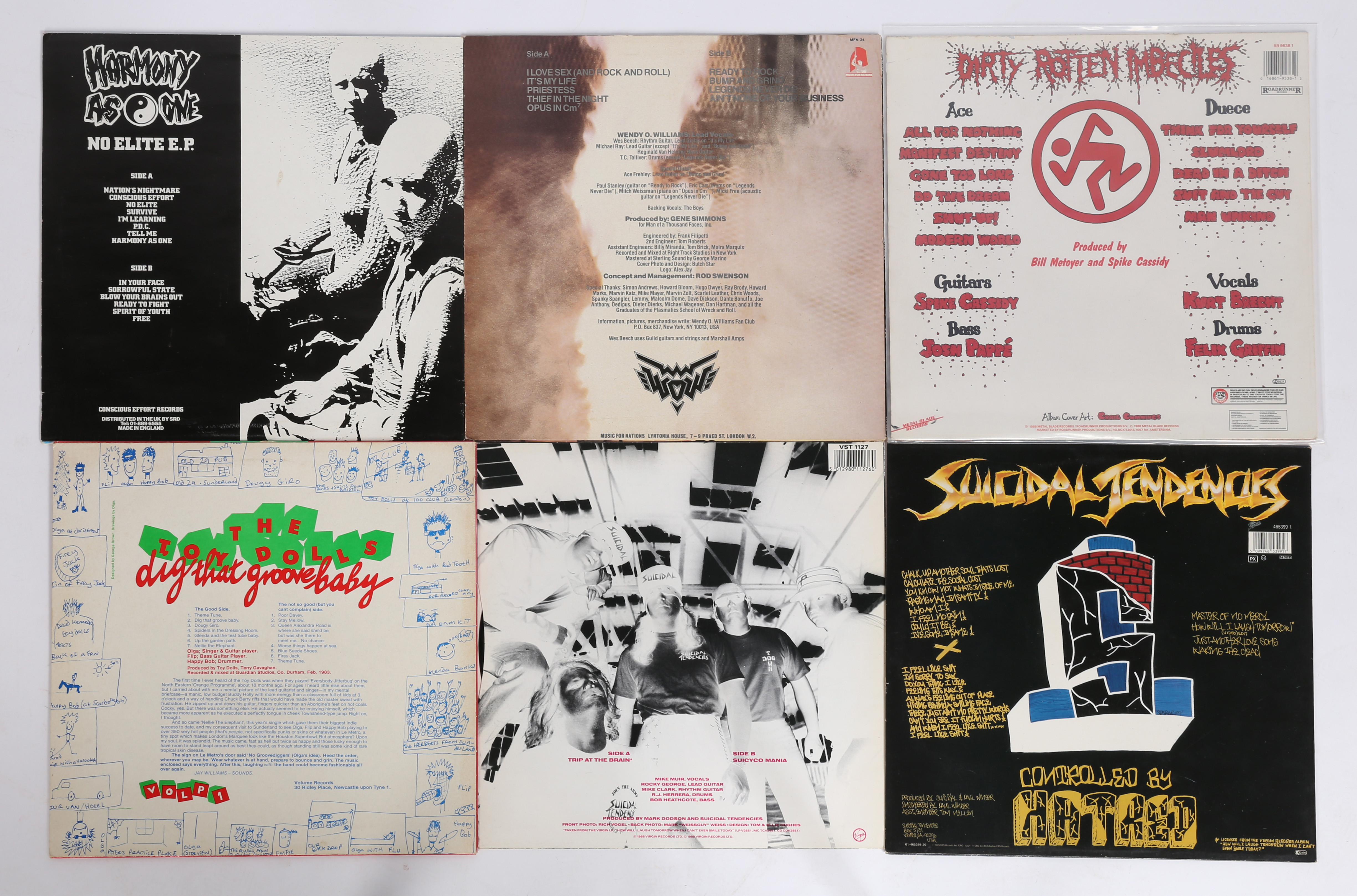 HARDCORE/ PUNK - LP/ 12" COLLECTION. - Image 2 of 2