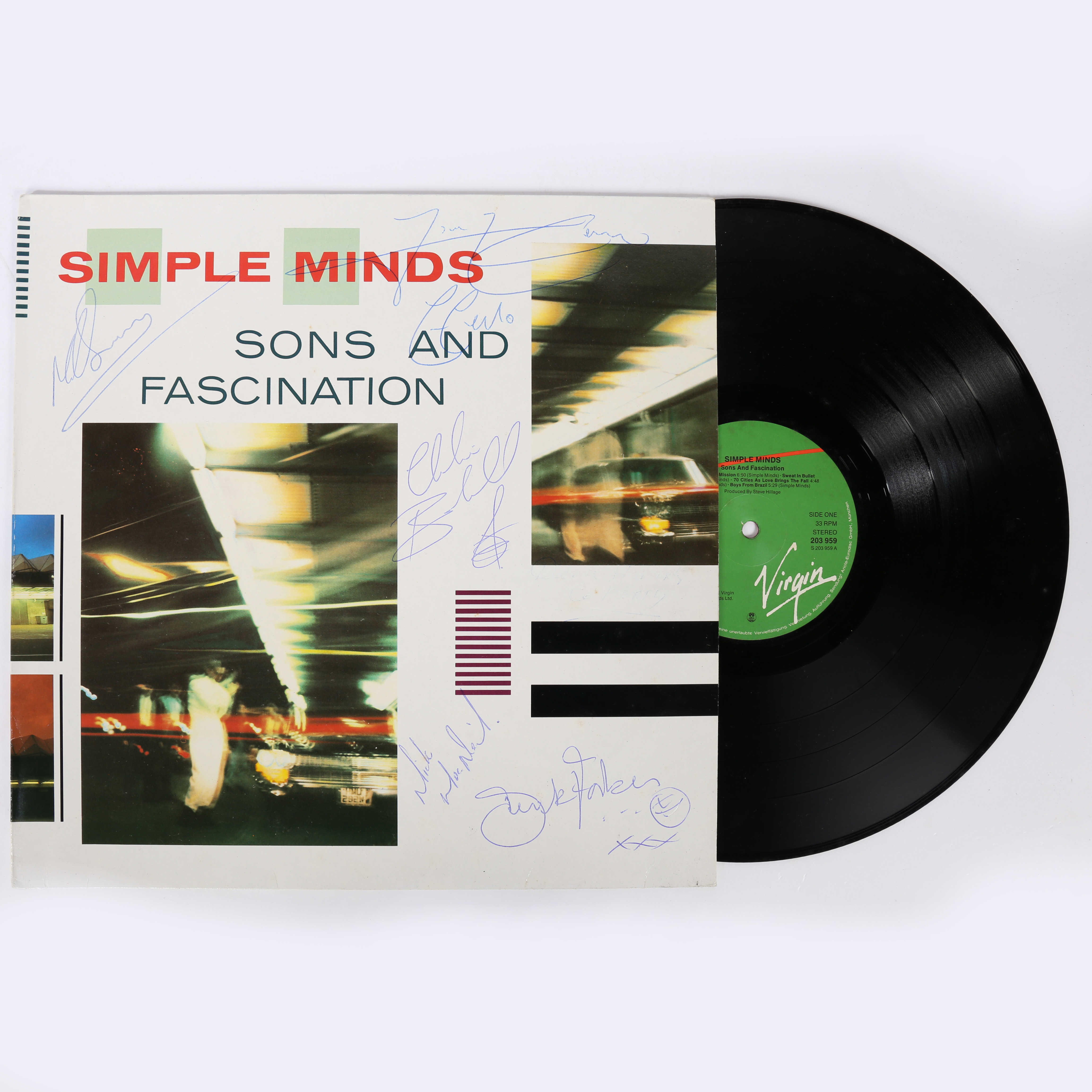 SIMPLE MINDS SIGNED LPS. - Image 8 of 14