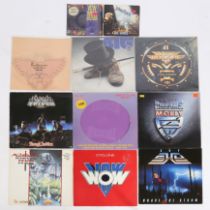 HARD ROCK - LP/ SINGLES COLLECTION.