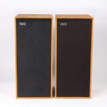A PAIR OF CLESTION DITTON 15XR SPEAKERS.