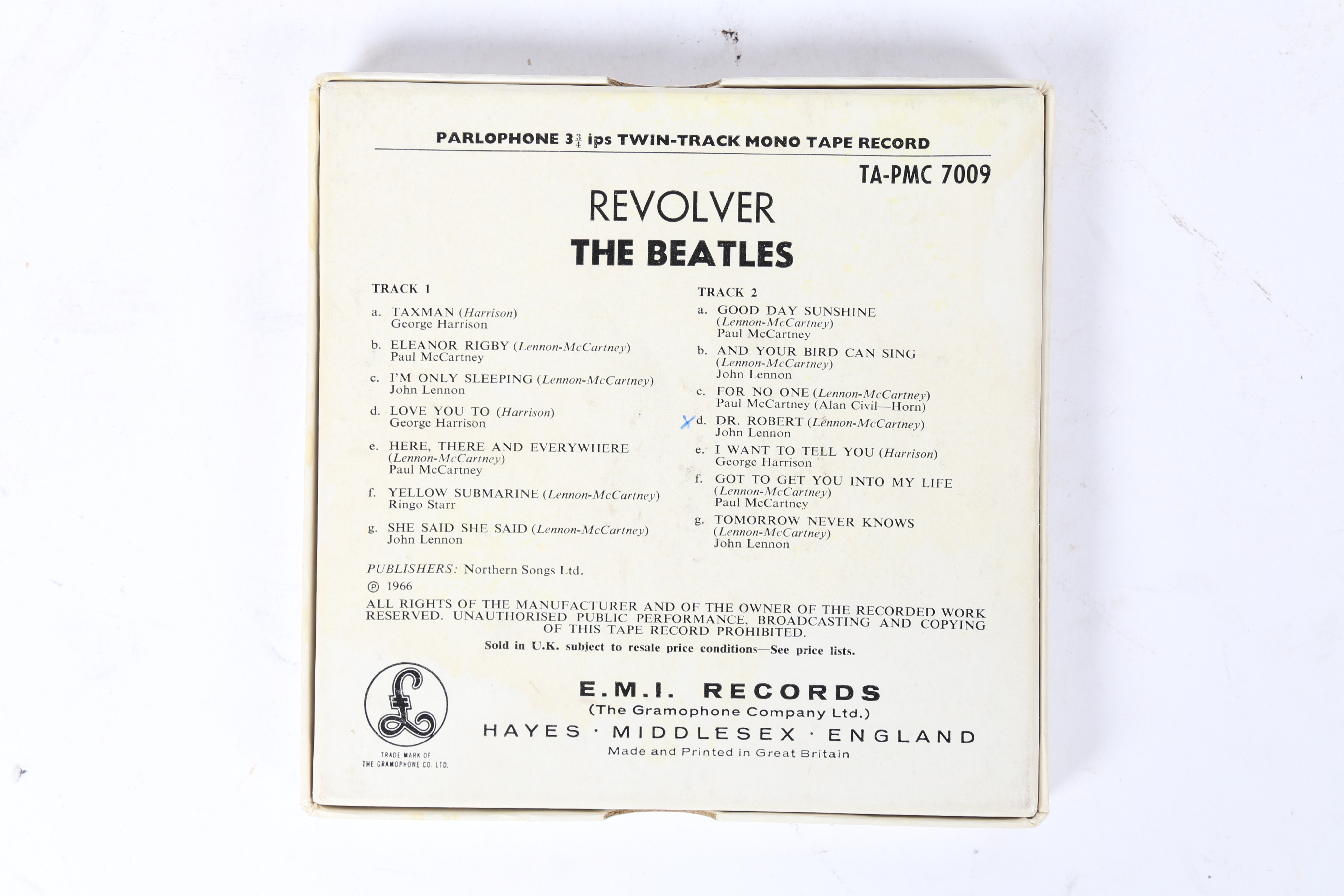 THE BEATLES - REVOLVER REEL TO REEL. - Bild 4 aus 4