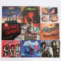 GLAM/ HARD ROCK/ HEAVY METAL - LP/ 12" COLLECTION.