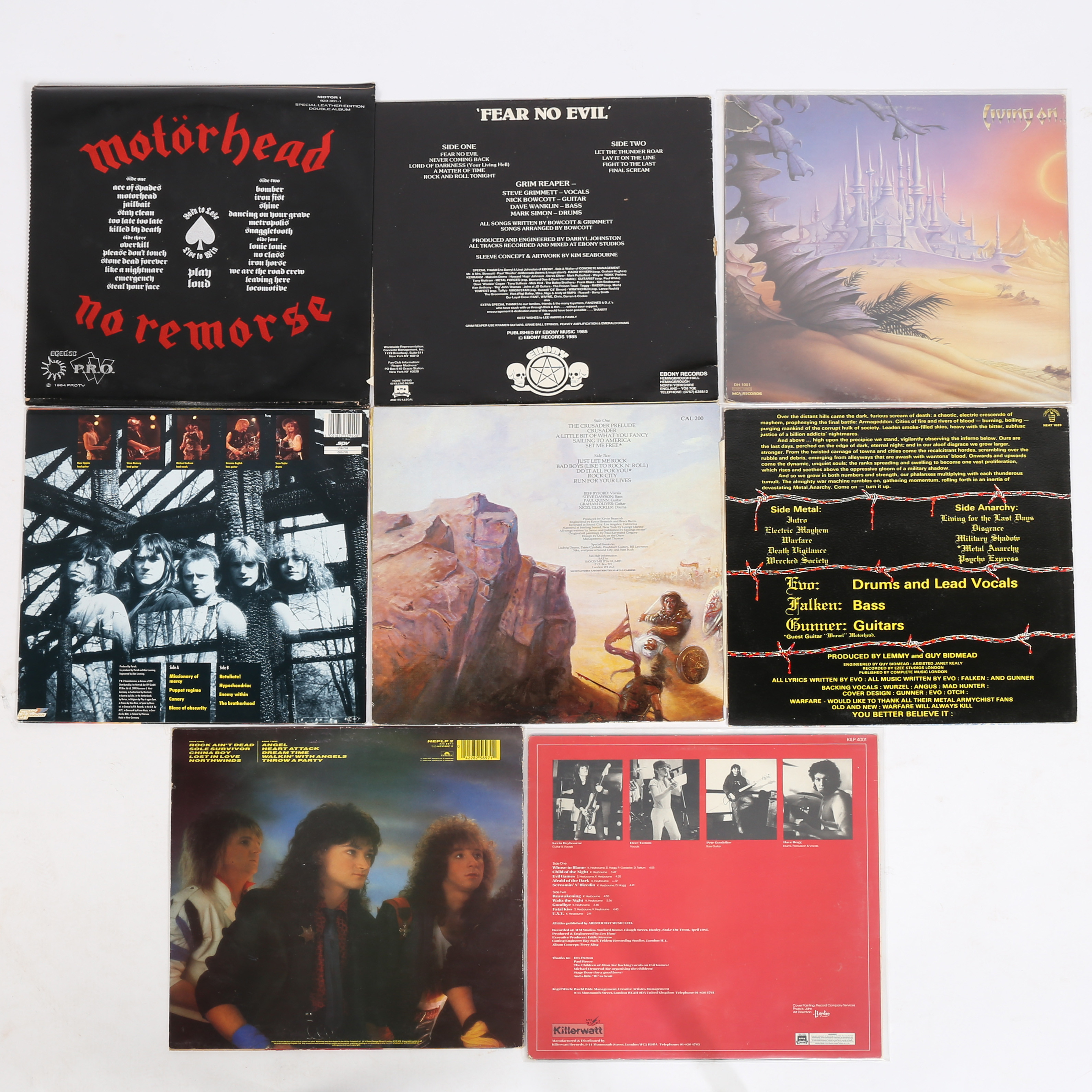 NEW WAVE OF BRITISH HEAVY METAL - LP COLLECTION. - Image 2 of 2