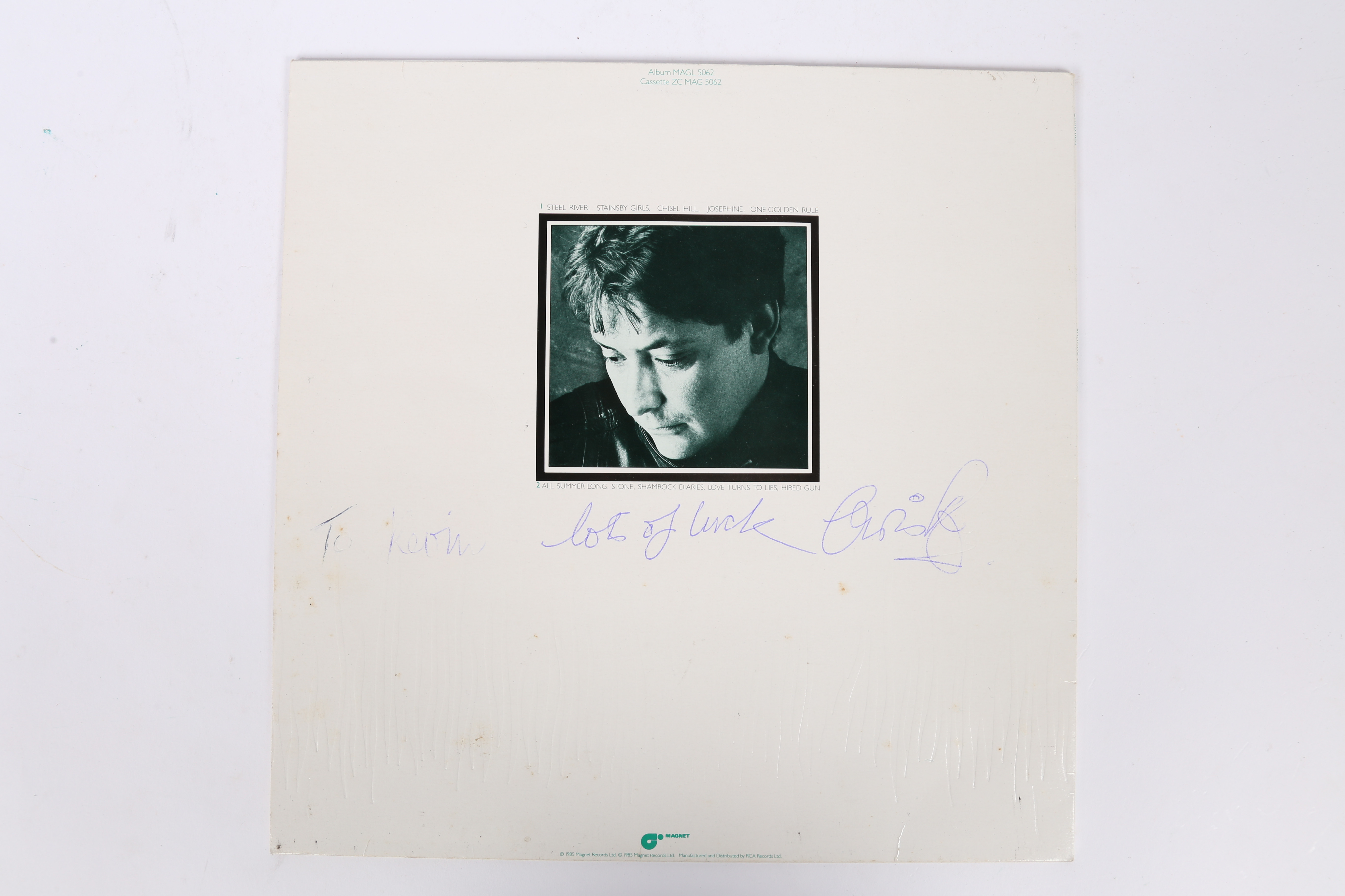 CHRIS REA - SHAMROCK DIARIES SIGNED LP. - Bild 3 aus 4