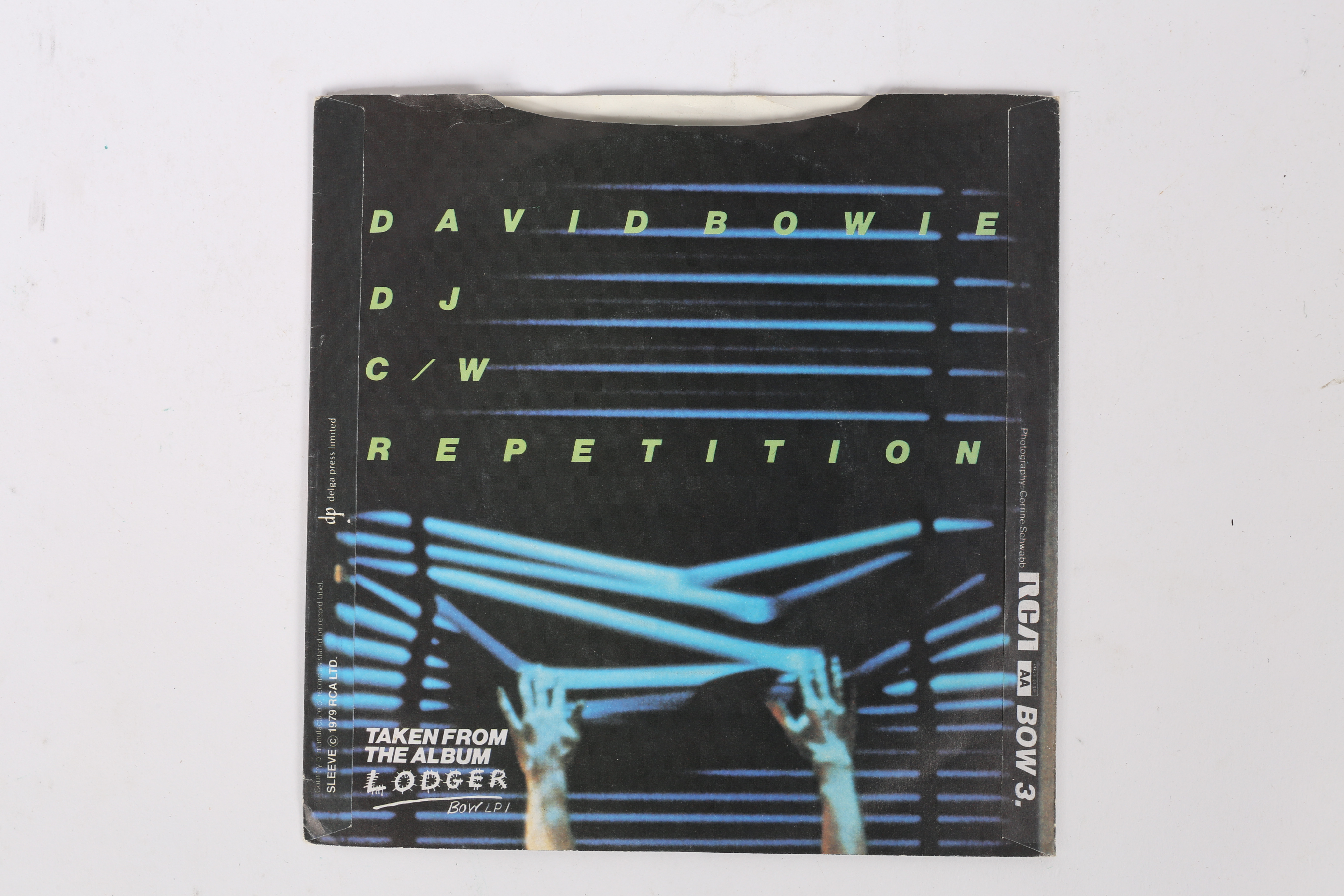 DAVID BOWIE - DJ 7" LIMITED EDITION GREEN VINYL. - Bild 3 aus 3