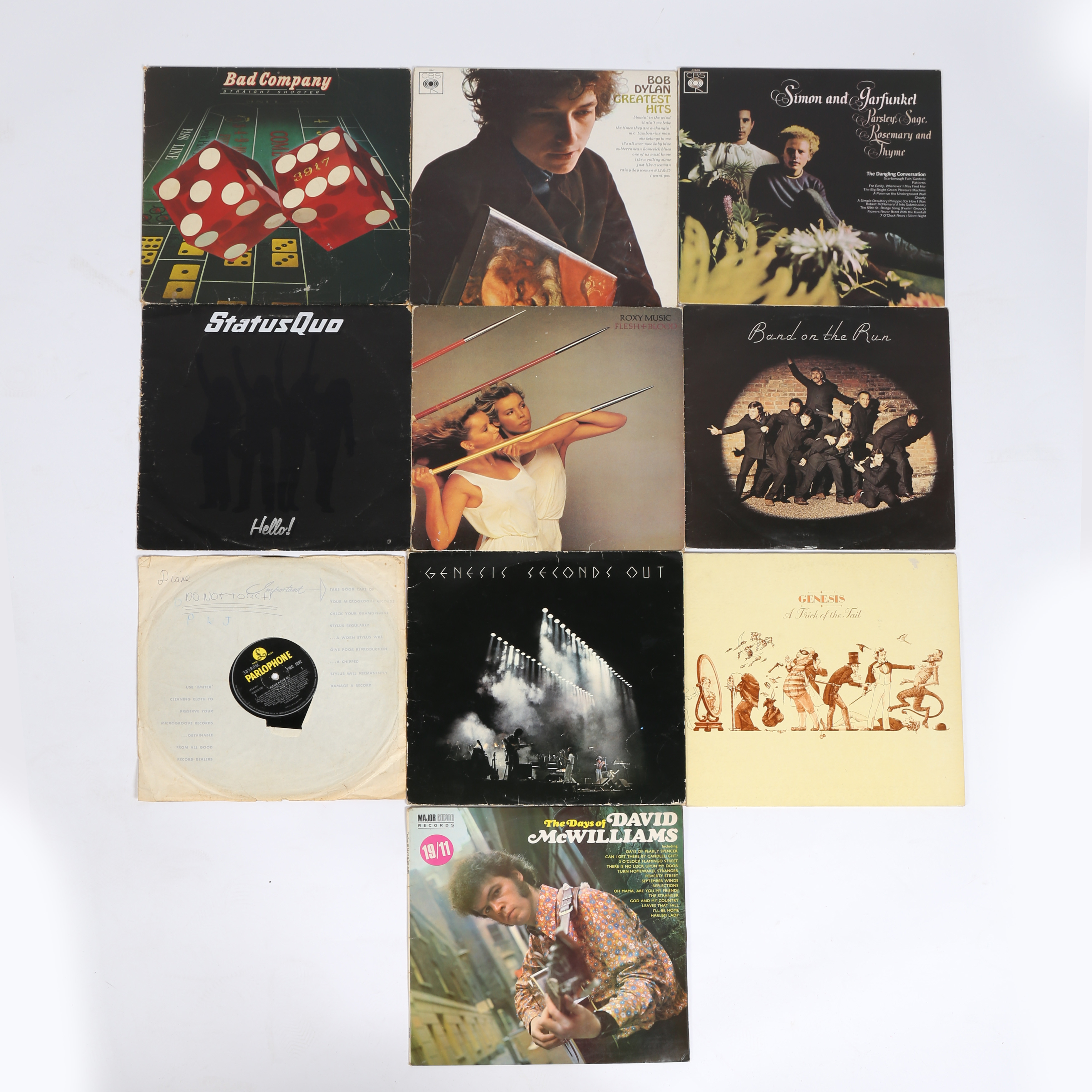 ROCK/ FOLK/ MIXED - LP COLLECTION. - Image 5 of 6