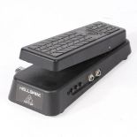 A BEHRINGER HELLBABE HB01 WAH PEDAL.