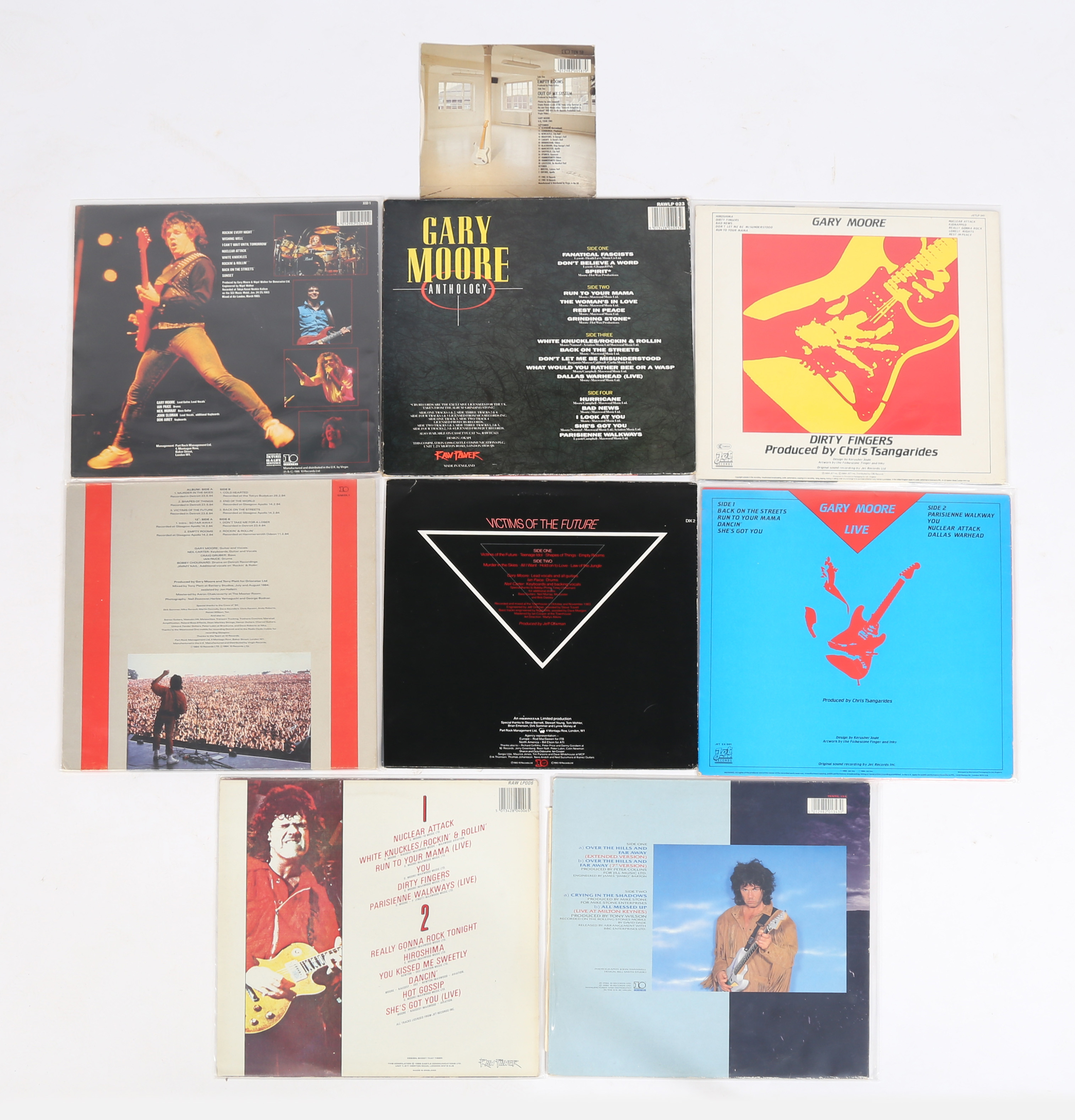 GARY MOORE - LP/ 12" COLLECTION. - Image 2 of 2