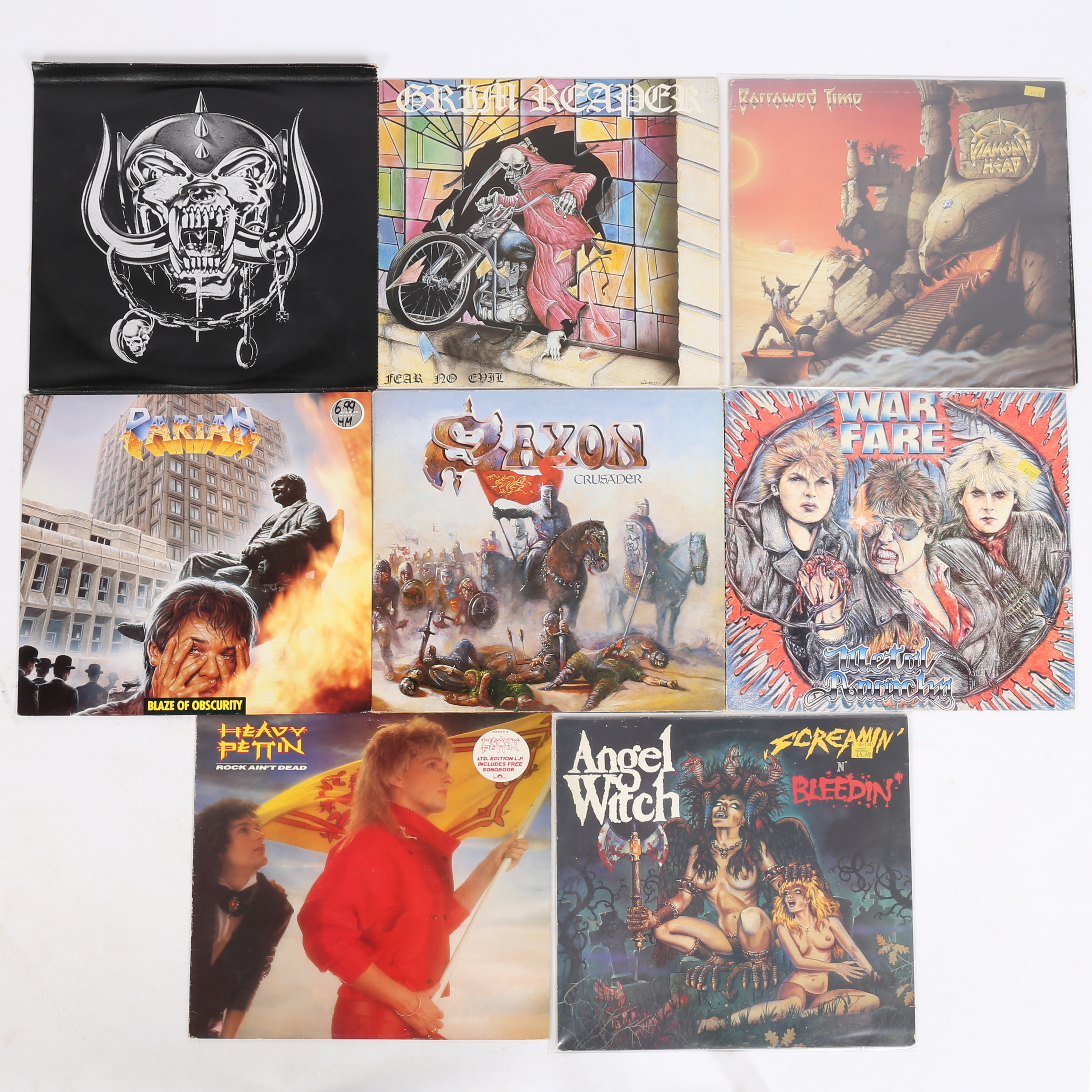 NEW WAVE OF BRITISH HEAVY METAL - LP COLLECTION.