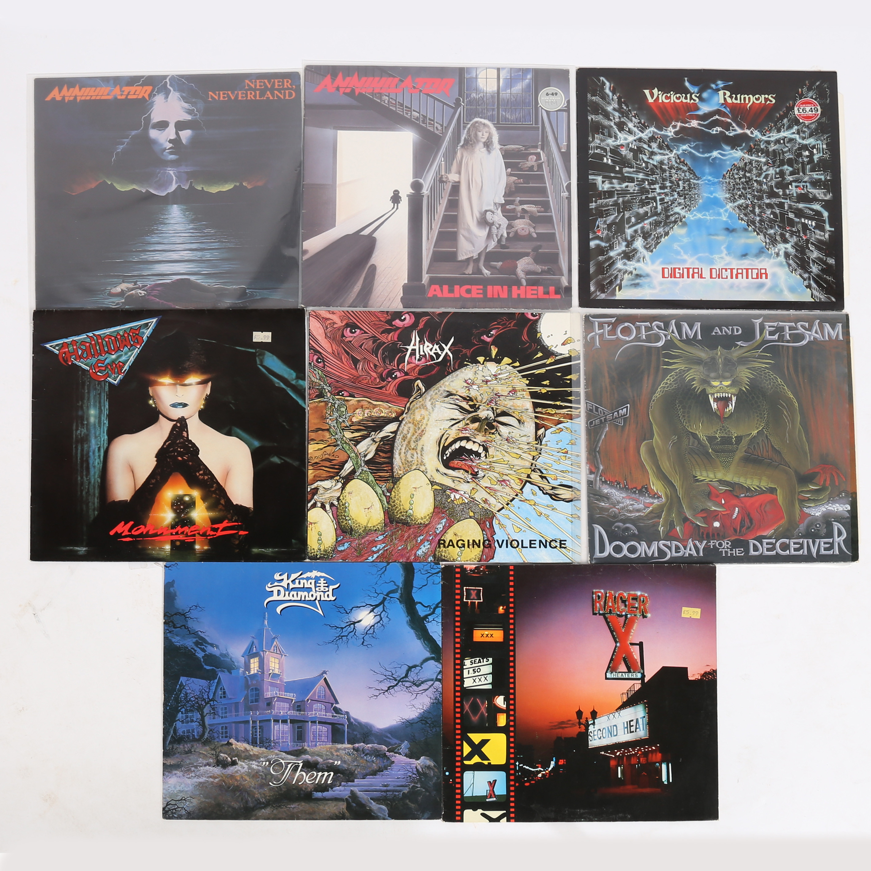 ROADRUNNER RECORDS - LP COLLECTION.