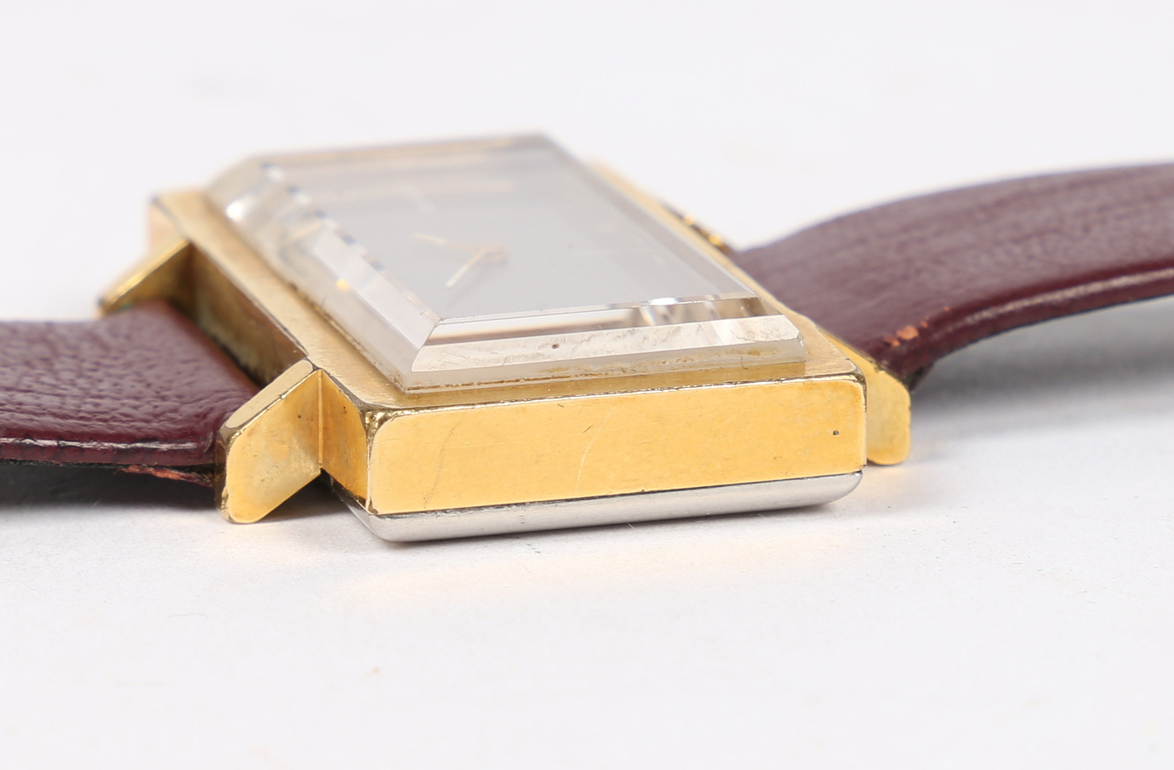 AN OMEGA DE VILLE LADIES GOLD PLATED WRISTWATCH. - Image 3 of 6
