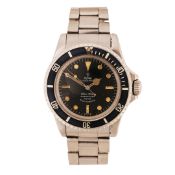 A TUDOR OYSTER PRINCE SUBMARINER 200M-660FT STAINLESS STEEL GENTLEMAN'S WRISTWATCH.