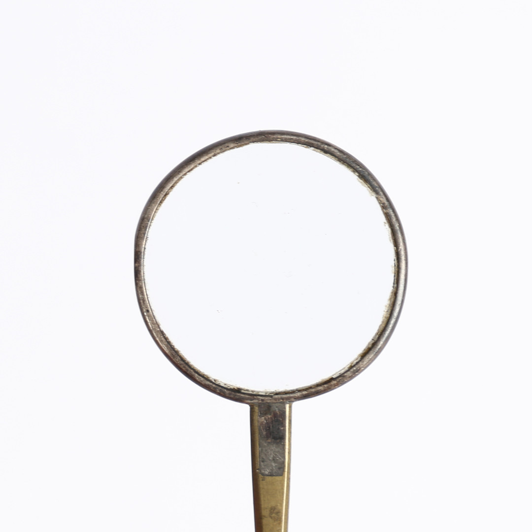 A GEORGE III YELLOW METAL QUIZZER OR VIEWING LENS, CIRCA 1800. - Image 6 of 6