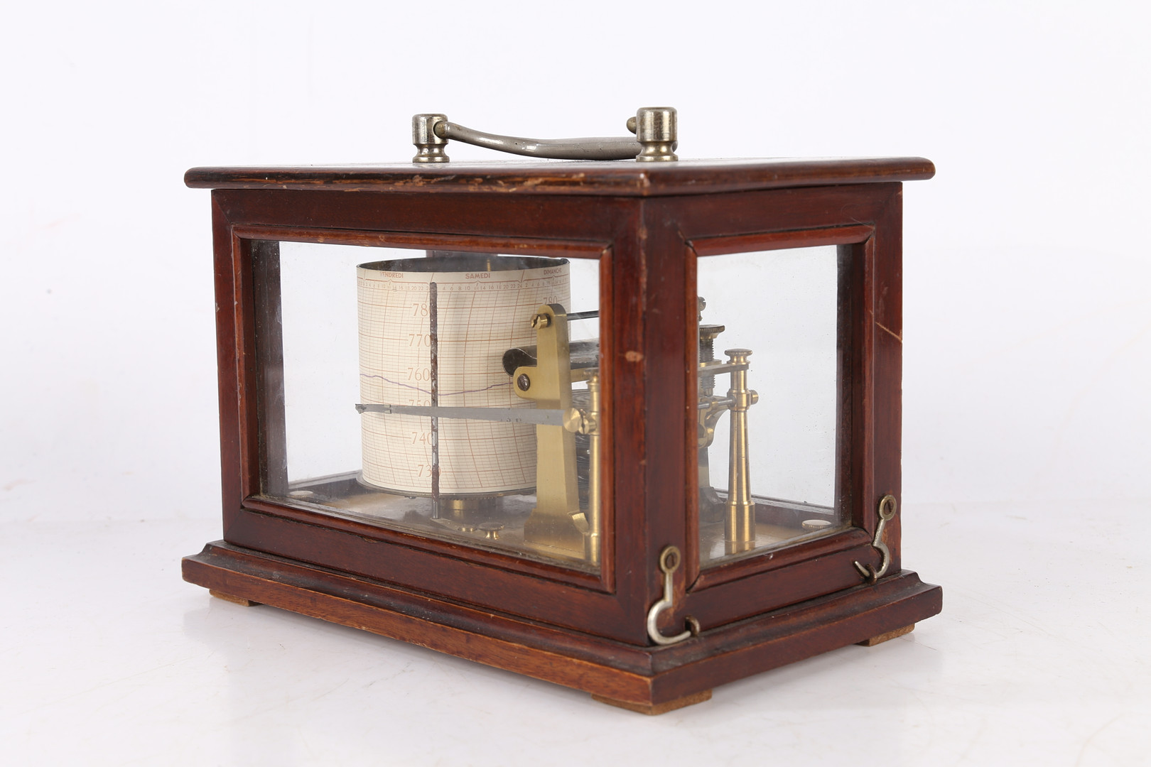 A 20TH CENTURY FRENCH BAROGRAPH. - Image 4 of 10