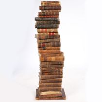 A COLLECTION OF 18TH AND 19TH CENTURY BOOKS.