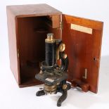 A W WATSON & SONS LTD "SERVICE 56050" MICROSCOPE.