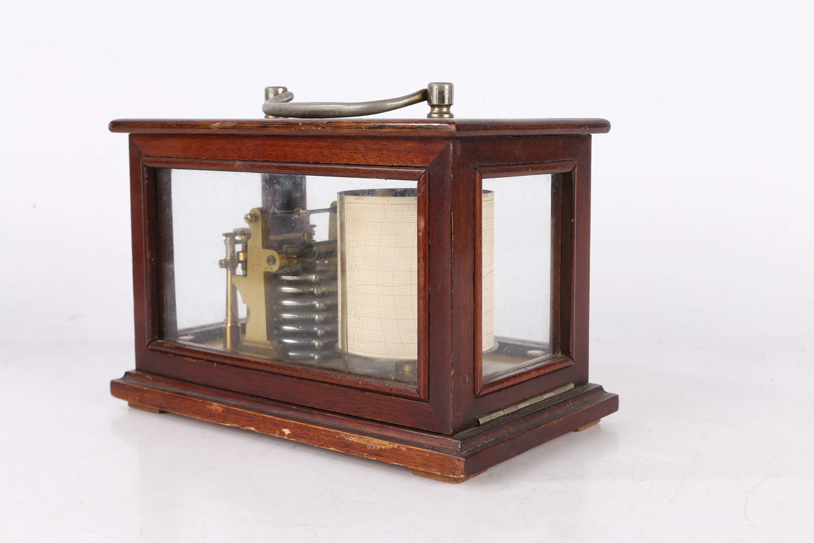A 20TH CENTURY FRENCH BAROGRAPH. - Image 6 of 10