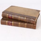 ARTHUR PENDENNIS ESQ "THE NEWCOMES, MEMOIRS OF A MOST RESPECTABLE FAMILY" 1ST EDITIONS VOLUMES 1 & 2