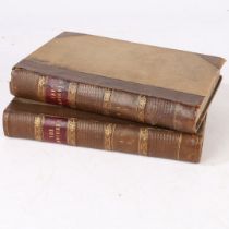 ARTHUR PENDENNIS ESQ "THE NEWCOMES, MEMOIRS OF A MOST RESPECTABLE FAMILY" 1ST EDITIONS VOLUMES 1 & 2