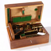 A ROBINSON OF DUBLIN MICROSCOPE.