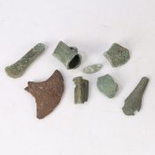 BRONZE AGE DETECTING AND FIELD WALKING FINDS.